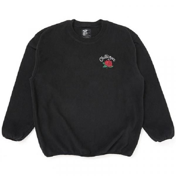 <img class='new_mark_img1' src='https://img.shop-pro.jp/img/new/icons1.gif' style='border:none;display:inline;margin:0px;padding:0px;width:auto;' />CHALLENGER 󥸥㡼 ROSE C/N FLEECE ե꡼ (black)