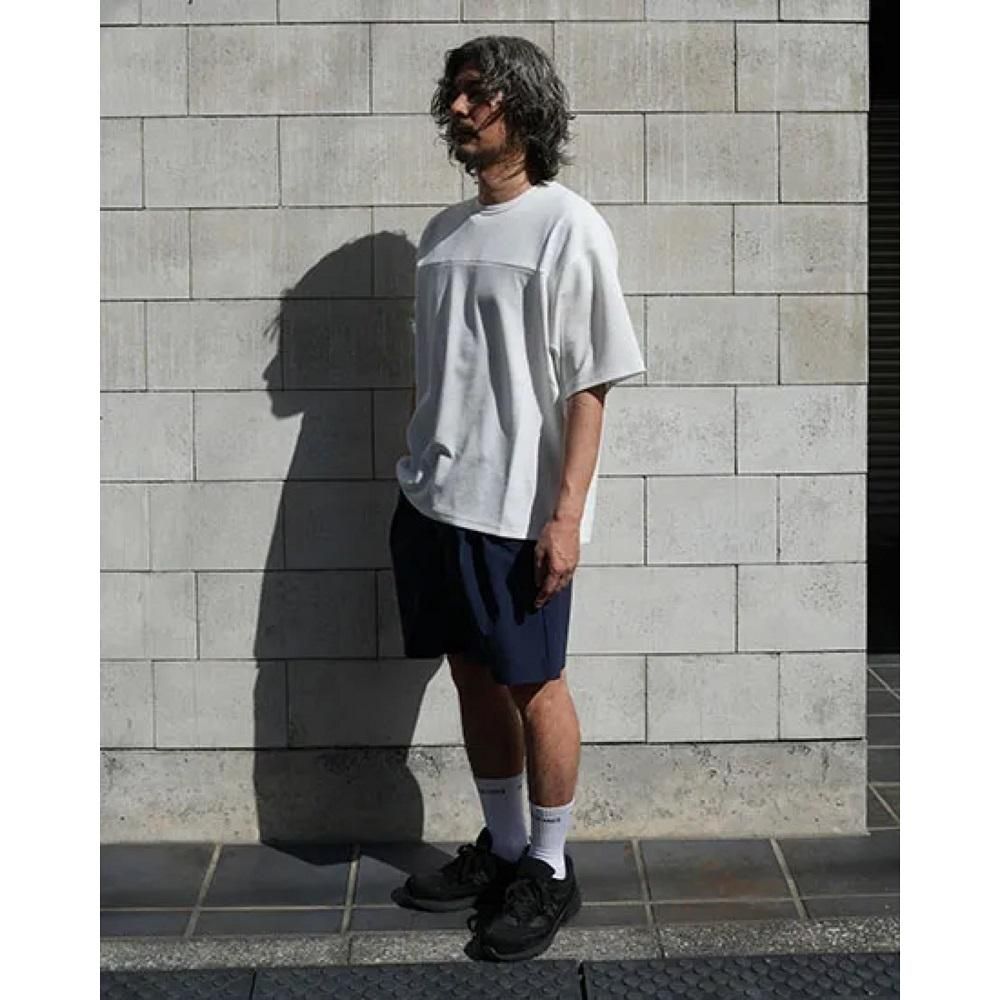 FAKIE STANCE フェイキースタンス Wide Shorts ナイロンショーツ (navy