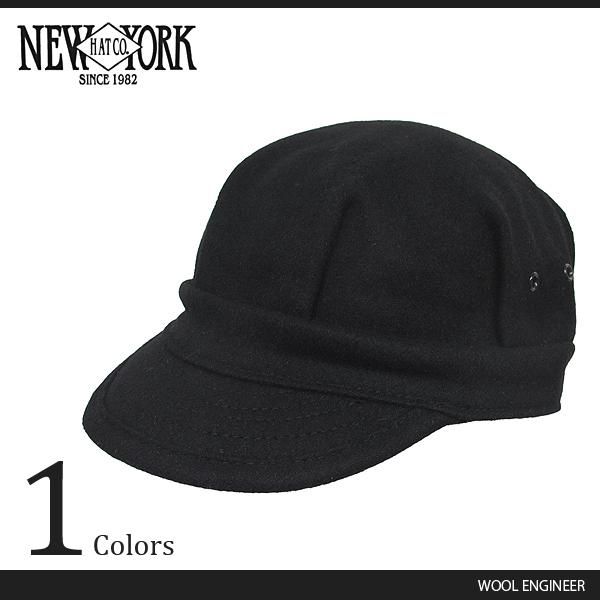 NEW YORK HAT[ニューヨークハット]エンジニア キャップ WOOL ENGINEER