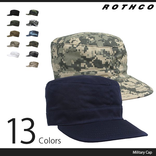 ROTHCO[ロスコ] ミリタリーキャップ ★ メンズ ワークキャップ カストロ キャップ CAP 帽子 - elephant walk