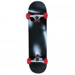 <img class='new_mark_img1' src='https://img.shop-pro.jp/img/new/icons15.gif' style='border:none;display:inline;margin:0px;padding:0px;width:auto;' />BLANK  SKATEBOARD COMPLETE SET/ スケートボード  コンプリートセット ソフトウィール付き（完成品）7,75インチ Black / Red