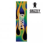 <img class='new_mark_img1' src='https://img.shop-pro.jp/img/new/icons15.gif' style='border:none;display:inline;margin:0px;padding:0px;width:auto;' />GRIZZLY /GREEN FIRE STAMP GRIPTAPE MLTI [グリズリー]スケートボード デッキテープ