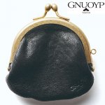 <img class='new_mark_img1' src='https://img.shop-pro.jp/img/new/icons15.gif' style='border:none;display:inline;margin:0px;padding:0px;width:auto;' />GNUOYP / Gamaguchi (sheep leather) [ニュピ] レザー　皮　がまぐち　財布 Black & White
