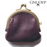 <img class='new_mark_img1' src='https://img.shop-pro.jp/img/new/icons15.gif' style='border:none;display:inline;margin:0px;padding:0px;width:auto;' />GNUOYP / Gamaguchi (sheep leather) [ニュピ] レザー　皮　がまぐち　財布 Purple & Pink