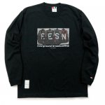 <img class='new_mark_img1' src='https://img.shop-pro.jp/img/new/icons15.gif' style='border:none;display:inline;margin:0px;padding:0px;width:auto;' />LIBE /FESN  overground broadcasting LONG SLEEVE T-SHIRTS [ライブ / エフイースエヌ]ロンT