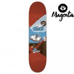 <img class='new_mark_img1' src='https://img.shop-pro.jp/img/new/icons13.gif' style='border:none;display:inline;margin:0px;padding:0px;width:auto;' />MAGENTA / Soy Panday Extravision SKATEBOARD DECK [マジェンタ] スケートボードデッキ  8.125インチ