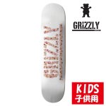 <img class='new_mark_img1' src='https://img.shop-pro.jp/img/new/icons15.gif' style='border:none;display:inline;margin:0px;padding:0px;width:auto;' />GRZZLY / Every Rose Deck WHITE KIDS SKATEBOARD DECK[グリズリー] 子供用デッキ 7.375インチ