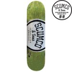 <img class='new_mark_img1' src='https://img.shop-pro.jp/img/new/icons15.gif' style='border:none;display:inline;margin:0px;padding:0px;width:auto;' />Scumco & Sons / Logoboard SKATERBOARD DECK 【スカムコ アンド サンズ】　スケートボード　デッキ　8.25インチ 