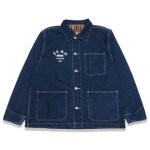 <img class='new_mark_img1' src='https://img.shop-pro.jp/img/new/icons15.gif' style='border:none;display:inline;margin:0px;padding:0px;width:auto;' />LIBE / 420 DENIM COVERALL JKT [ライブ]デニム カバーオール ジャケット