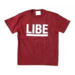 LIBE / BIG LOGO TEE (Wine) [饤]ӥåT