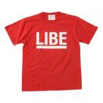 LIBE / BIG LOGO TEE (Red)　　 [ライブ]　ビックロゴTシャツ