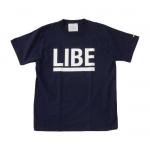 LIBE / BIG LOGO TEE (Navy)　 [ライブ]　ビックロゴTシャツ
