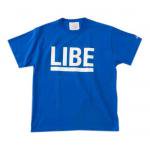 LIBE / BIG LOGO TEE (Blue)　 [ライブ]　ビックロゴTシャツ
