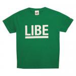 <img class='new_mark_img1' src='https://img.shop-pro.jp/img/new/icons25.gif' style='border:none;display:inline;margin:0px;padding:0px;width:auto;' />LIBE / BIG LOGO KIDS TEE(Kerry Green)  [ライブ]　ビックロゴ　キッズTシャツ