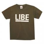 LIBE / BIG LOGO KIDS TEE(Olive)  [ライブ]　ビックロゴ　キッズTシャツ