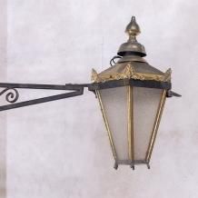 アンティーク　ランプ ヴィンテージ アンバーガラス ペンダントランプ C｜アンティーク