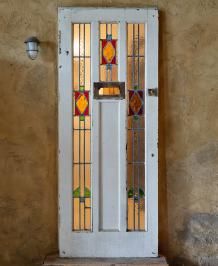 ステンドドア - アンティークステンドグラス・アンティークドア