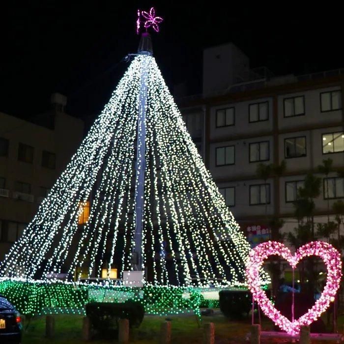 新モデル/1年間保証）LEDイルミネーションライト ストリング