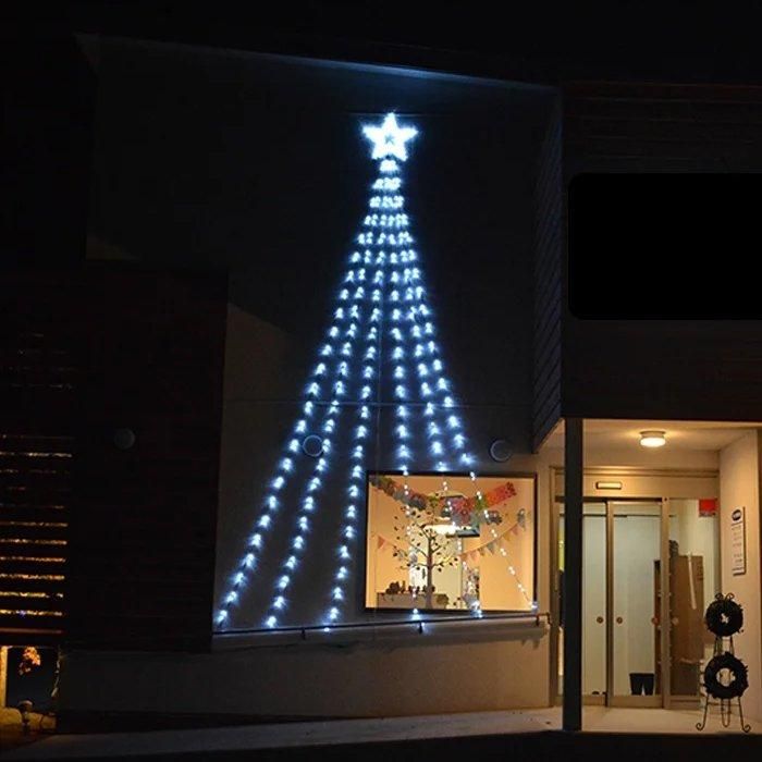 新モデル/1年間保証】LEDイルミネーション ドレープナイアガラ