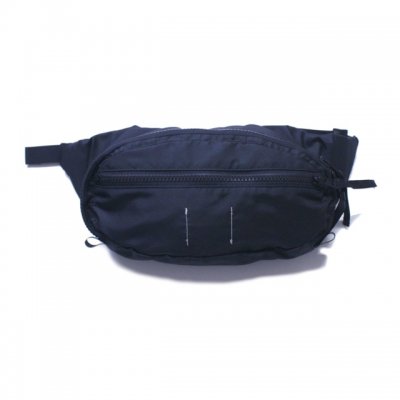 waist bag -M-. (black.) 