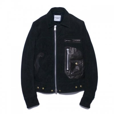 tracker jacket. (black.)
