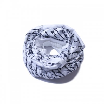 furoshiki scarf. -white.black.- (4th of July)