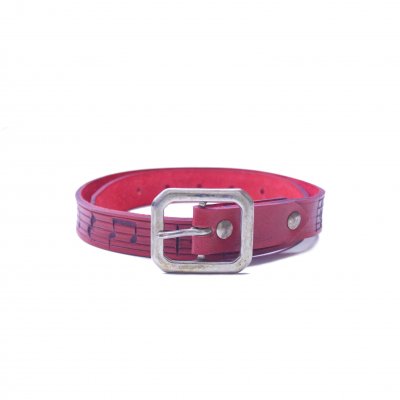 leadbelly belt. (red.)