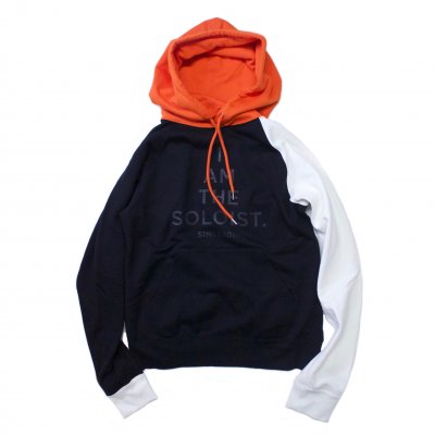 multi color pullover hoodie. (black.white.orange.)<img class='new_mark_img2' src='https://img.shop-pro.jp/img/new/icons8.gif' style='border:none;display:inline;margin:0px;padding:0px;width:auto;' />