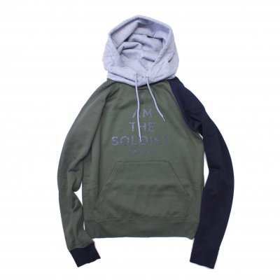 multi color pullover hoodie. (olive.black.gray.)<img class='new_mark_img2' src='https://img.shop-pro.jp/img/new/icons8.gif' style='border:none;display:inline;margin:0px;padding:0px;width:auto;' />