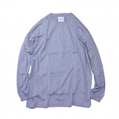 oversized crew neck l/s tee. (gray.)<img class='new_mark_img2' src='https://img.shop-pro.jp/img/new/icons8.gif' style='border:none;display:inline;margin:0px;padding:0px;width:auto;' />