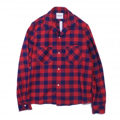 work shirt. (red.navy.)<img class='new_mark_img2' src='https://img.shop-pro.jp/img/new/icons8.gif' style='border:none;display:inline;margin:0px;padding:0px;width:auto;' />