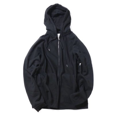 oversized long zip freedom l/s hoodie. (black.)<img class='new_mark_img2' src='https://img.shop-pro.jp/img/new/icons8.gif' style='border:none;display:inline;margin:0px;padding:0px;width:auto;' />