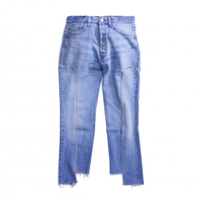 WESTERN JEANS (BLUE/M-B)<img class='new_mark_img2' src='https://img.shop-pro.jp/img/new/icons8.gif' style='border:none;display:inline;margin:0px;padding:0px;width:auto;' />