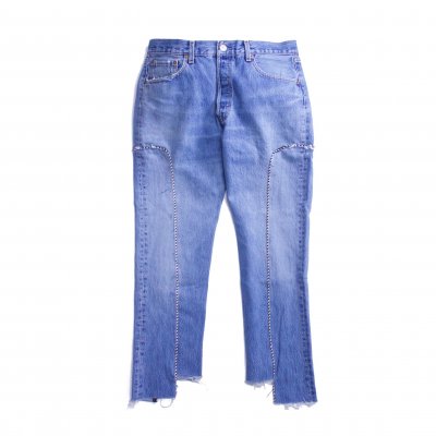 WESTERN JEANS (BLUE/M-C)<img class='new_mark_img2' src='https://img.shop-pro.jp/img/new/icons8.gif' style='border:none;display:inline;margin:0px;padding:0px;width:auto;' />