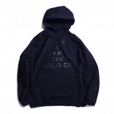 oversized pullover freedom l/s hoodie. (black.)