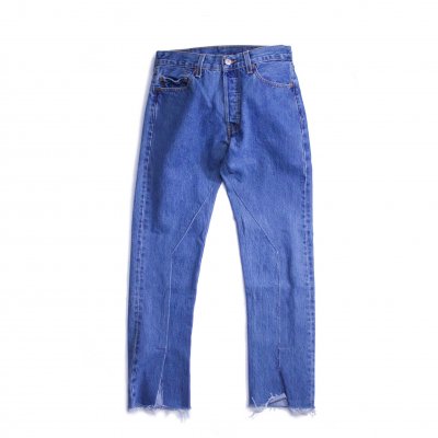 SLIT JEANS (BLUE/S-C)<img class='new_mark_img2' src='https://img.shop-pro.jp/img/new/icons8.gif' style='border:none;display:inline;margin:0px;padding:0px;width:auto;' />