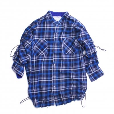 SHIRRING SHIRT (FLANNEL)<img class='new_mark_img2' src='https://img.shop-pro.jp/img/new/icons8.gif' style='border:none;display:inline;margin:0px;padding:0px;width:auto;' />