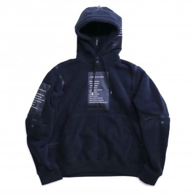 shoulder zip pullover l/s hoodie. (black.)<img class='new_mark_img2' src='https://img.shop-pro.jp/img/new/icons8.gif' style='border:none;display:inline;margin:0px;padding:0px;width:auto;' />