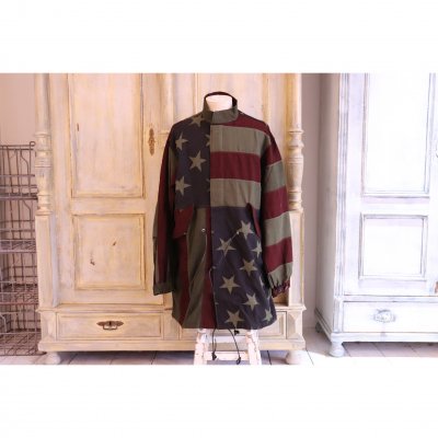 FLAG MODS COAT (OD DYE)<img class='new_mark_img2' src='https://img.shop-pro.jp/img/new/icons8.gif' style='border:none;display:inline;margin:0px;padding:0px;width:auto;' />