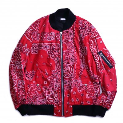 FLIGHT JACKET  (RED/L)<img class='new_mark_img2' src='https://img.shop-pro.jp/img/new/icons8.gif' style='border:none;display:inline;margin:0px;padding:0px;width:auto;' />