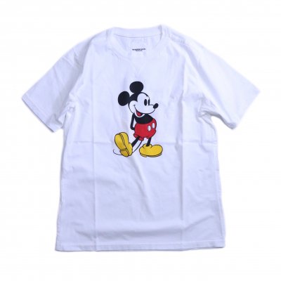 Mickey Mouse crew neck s/s tee. (white.original.)