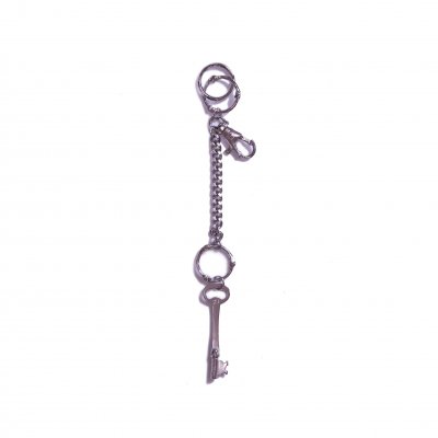 bone shaped ring swivel hook key chain. -single- (END)