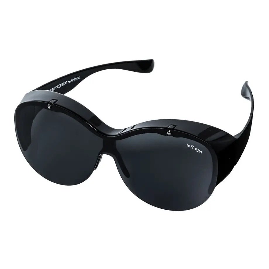 sa.0015 the soloist. (flip on overglasses) -black.- - circus e-boutique