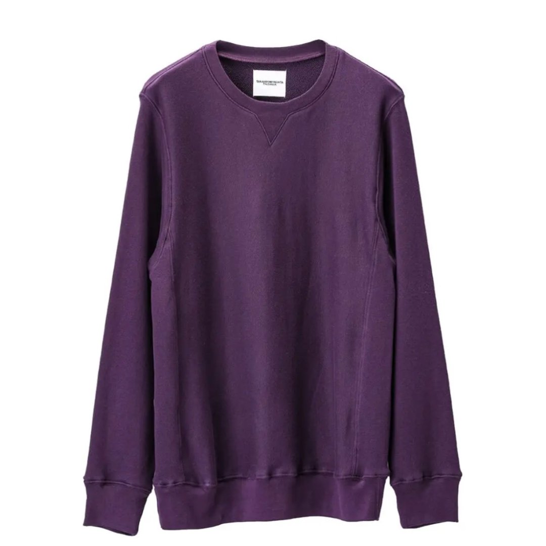sc.0007b crewneck sweatshirt. (purple.)