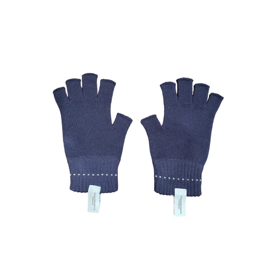 sa.0084 fingerless gloves. (midnight.)