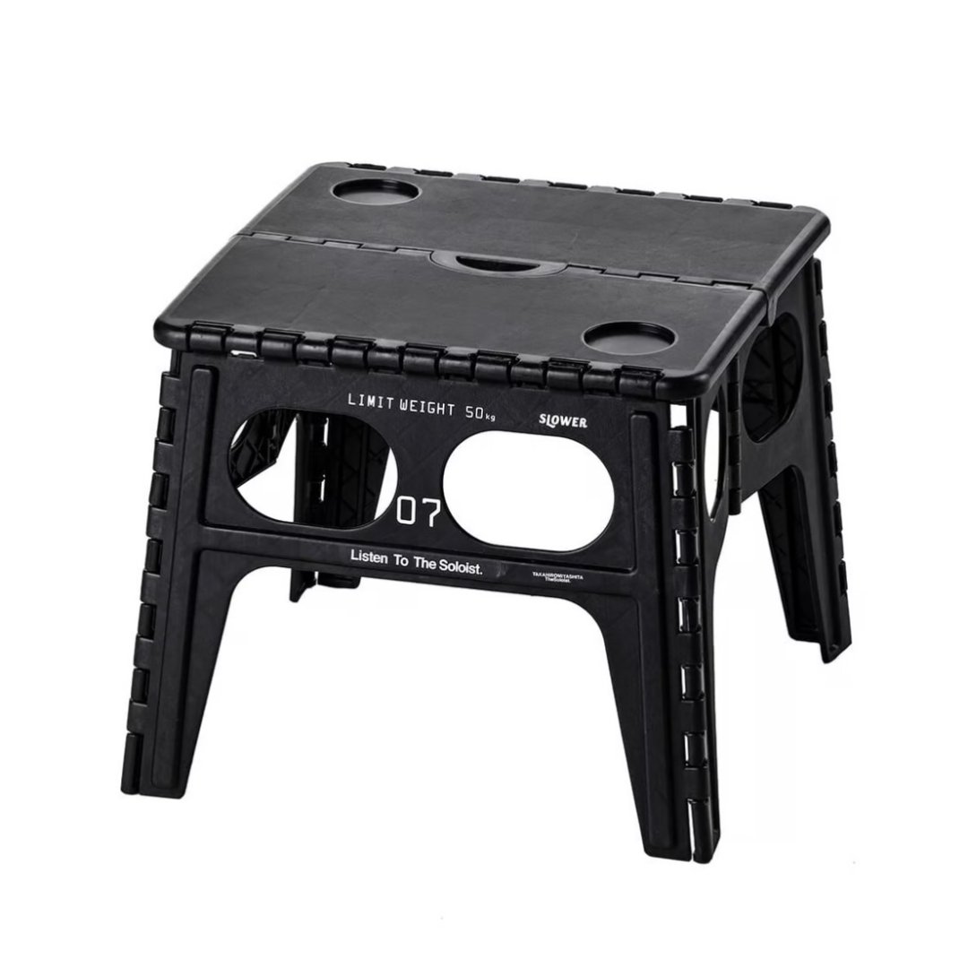 ssla.0011 folding table chapel -black-