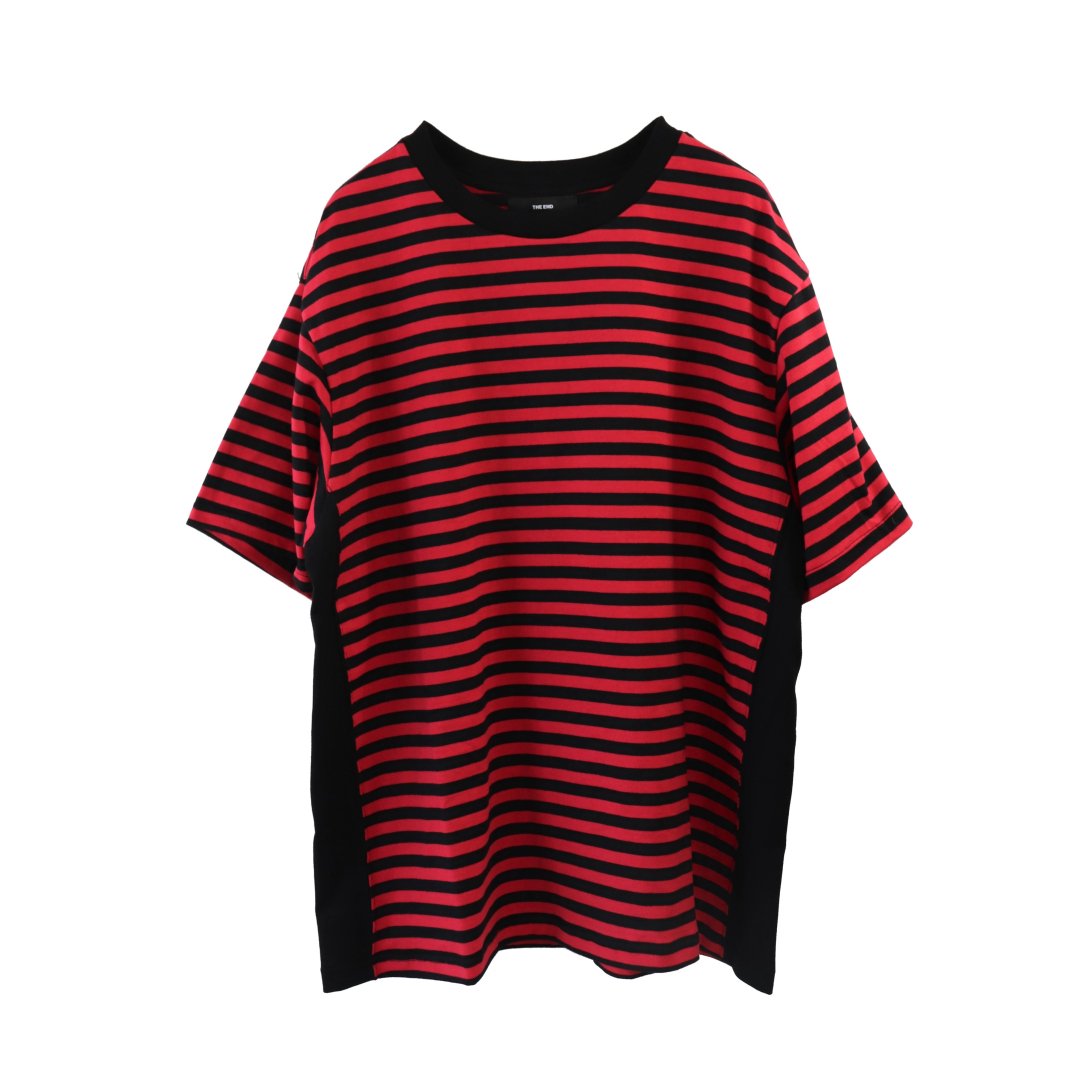THE-C0004 STRIPED MELODY TEE