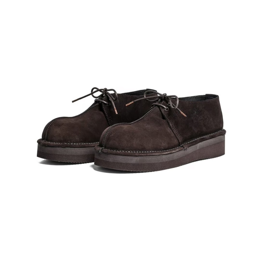 sf.0002 chukka boots "solid" -d.brown-