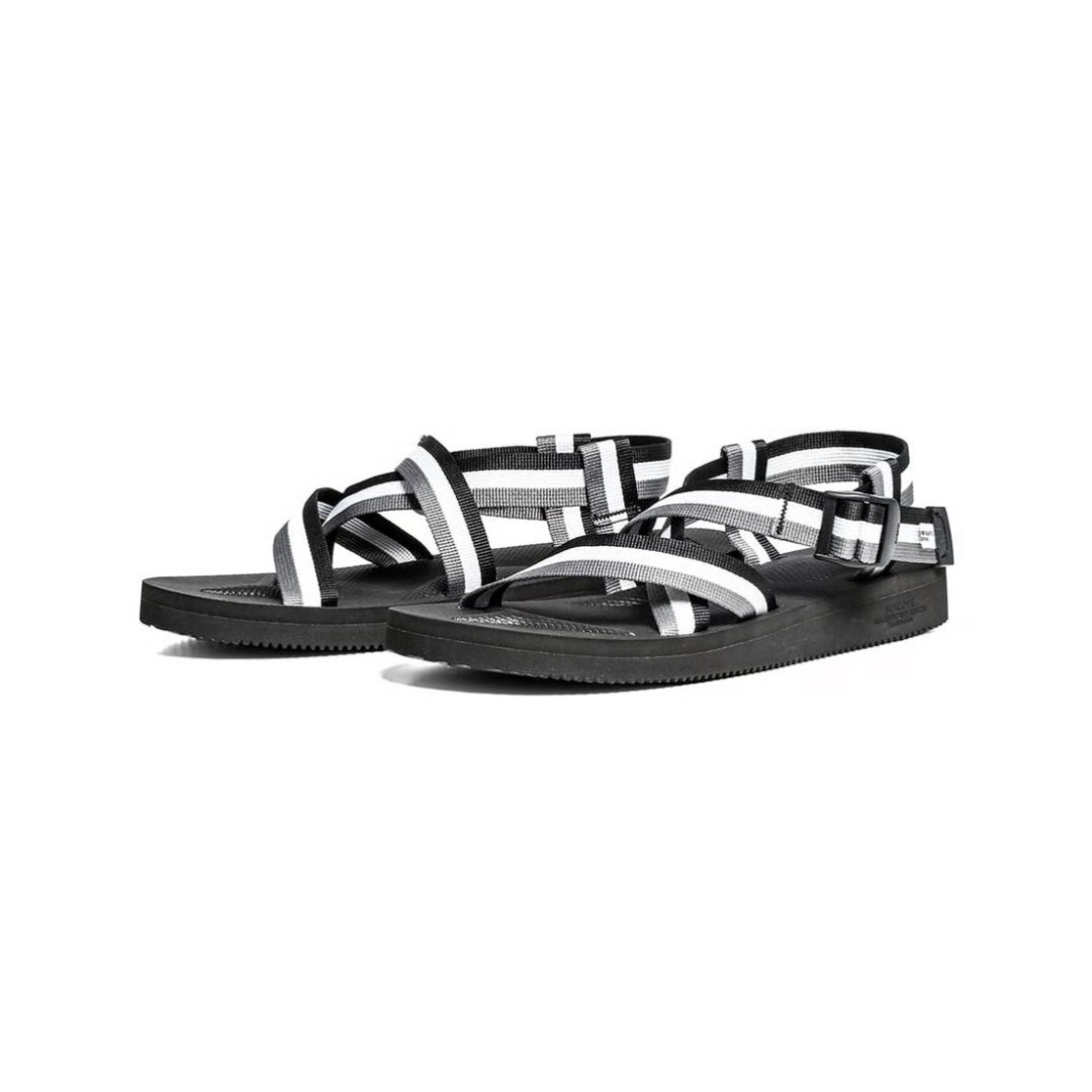 sf.0005 belt sandals. (black  monotone)