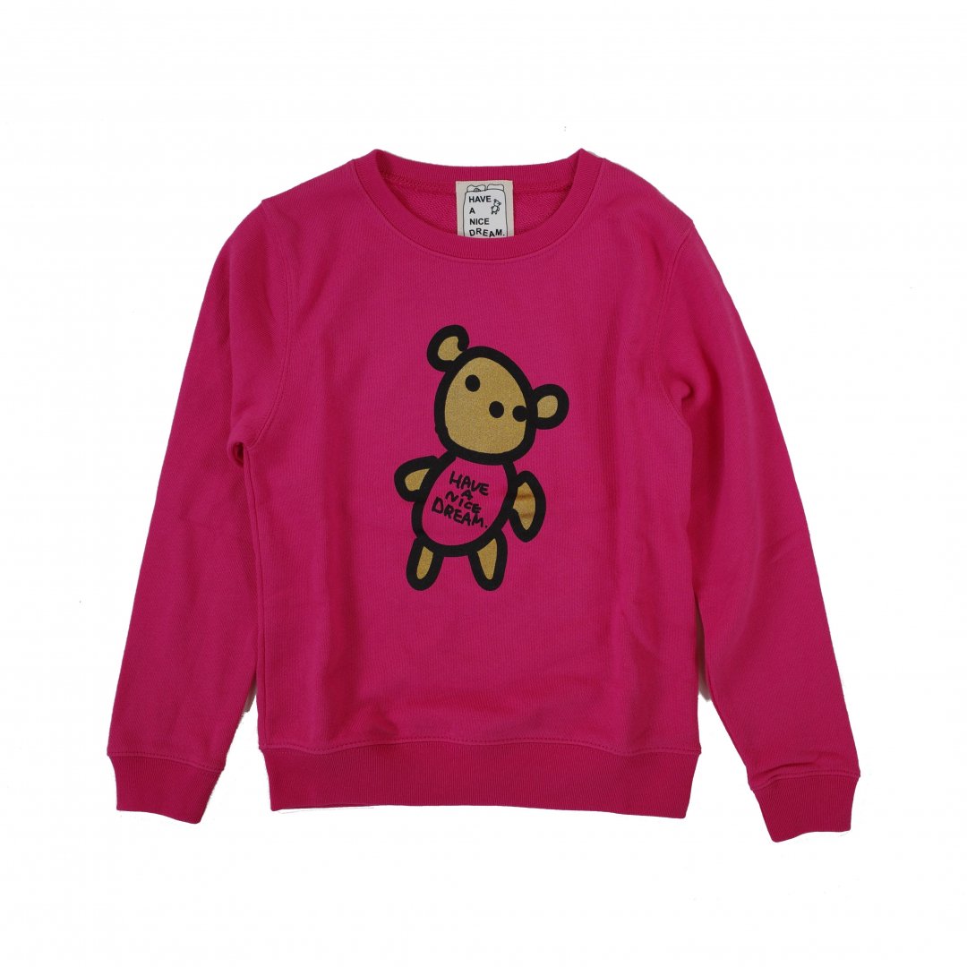 H-24-2ND-05  "BEAR" CN Sweat (PINK)